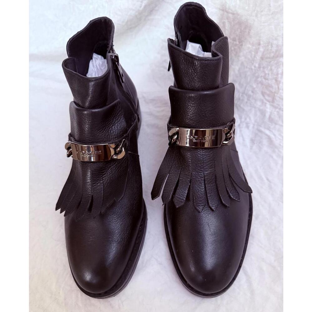 Coach Eagle Safar ankle boots. Originally $295